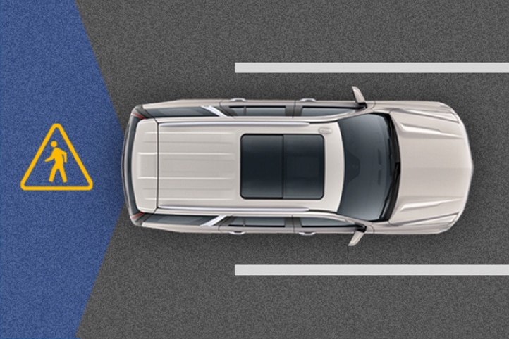 Detección de peatones y freno frontal/trasero en tu nueva Cadillac Escalade 2025, camioneta de lujo