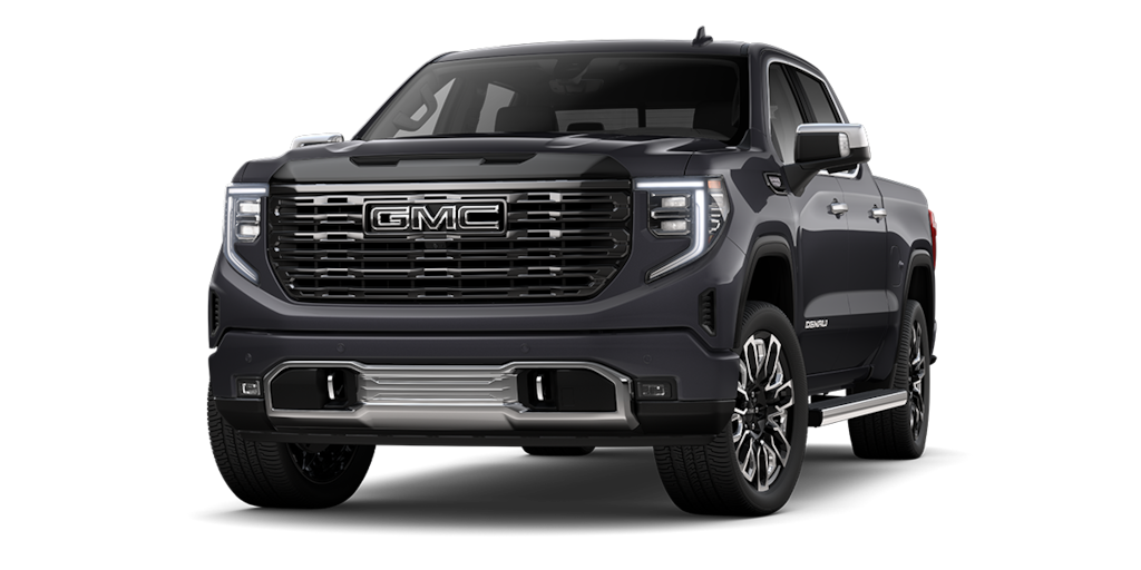 GMC Sierra 2026 versión Denali Ultimate color Dark Gray Rush Metallic